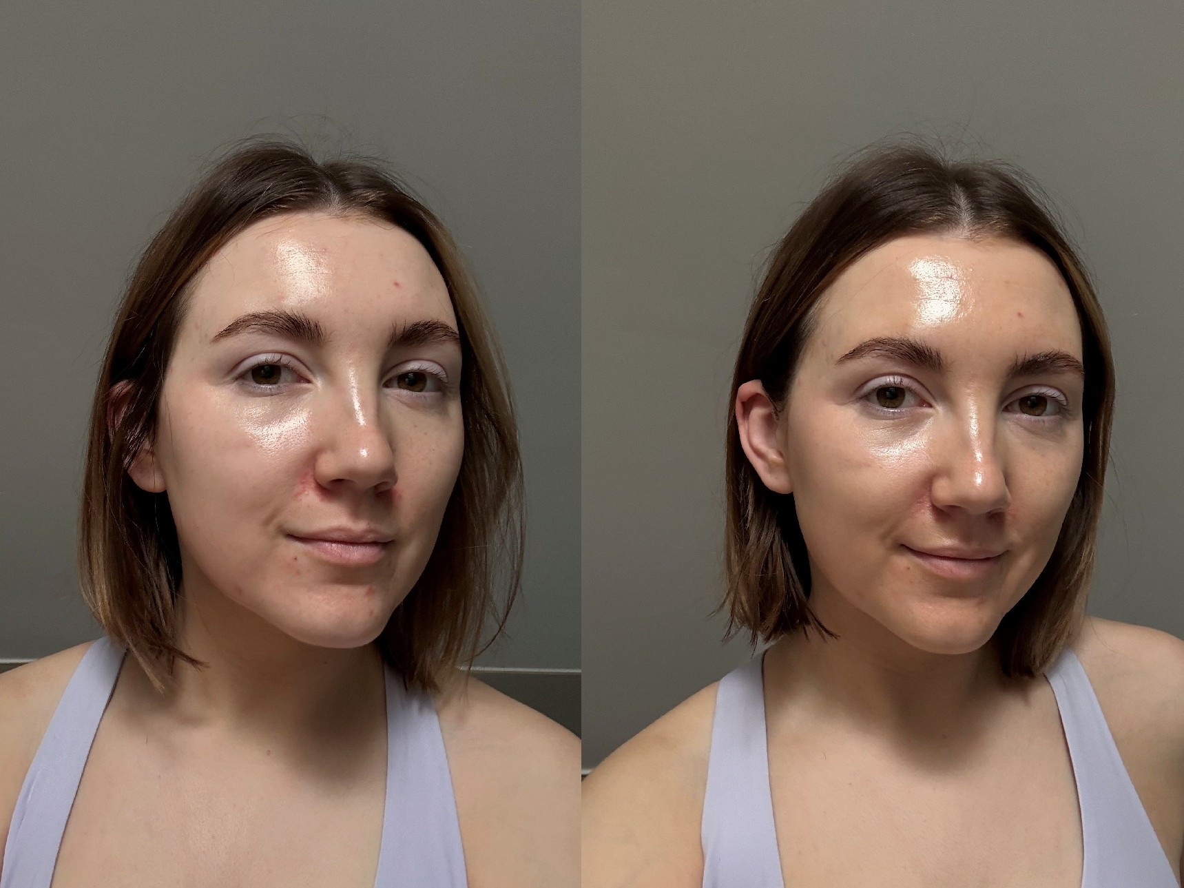 Before and after Ultra Violette Future Fluid | Space NK
